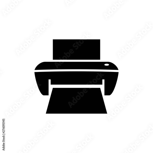 Print Icon Vector Illustration 