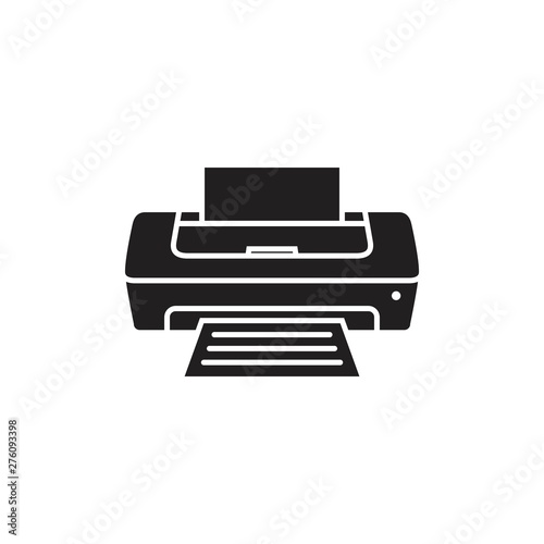 Print Icon Vector Illustration 