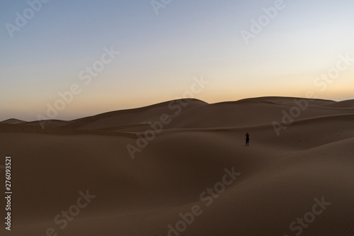 Dune al tramonto