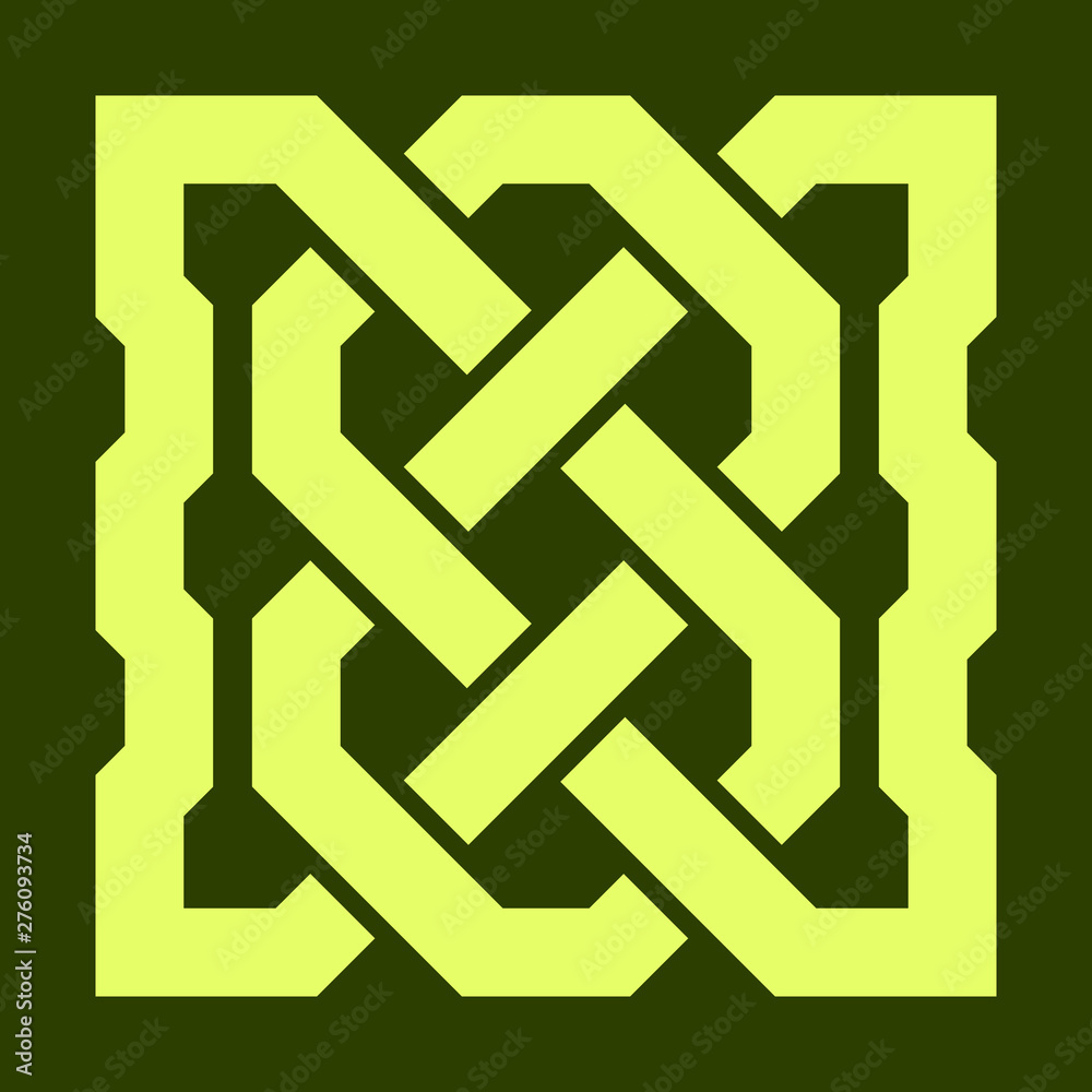 Celtic knot. Abstract ornament. Vector illustration. Celtic knot. Abstract ornament. Vector illustration.