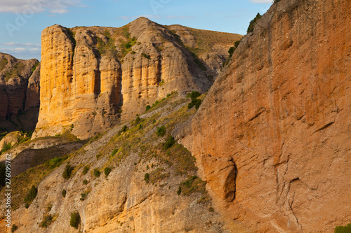 Peñas de Iregua Natural Park. Viguera Village. La Rioja. Spain