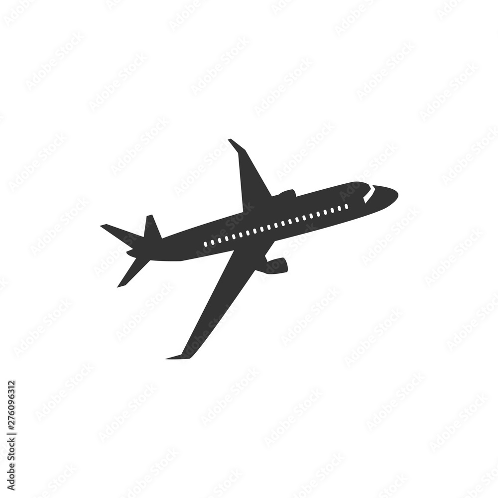 Plane icon graphic design template vector isolated
