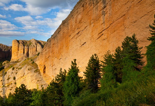 Peñas de Iregua Natural Park. Viguera Village. La Rioja. Spain