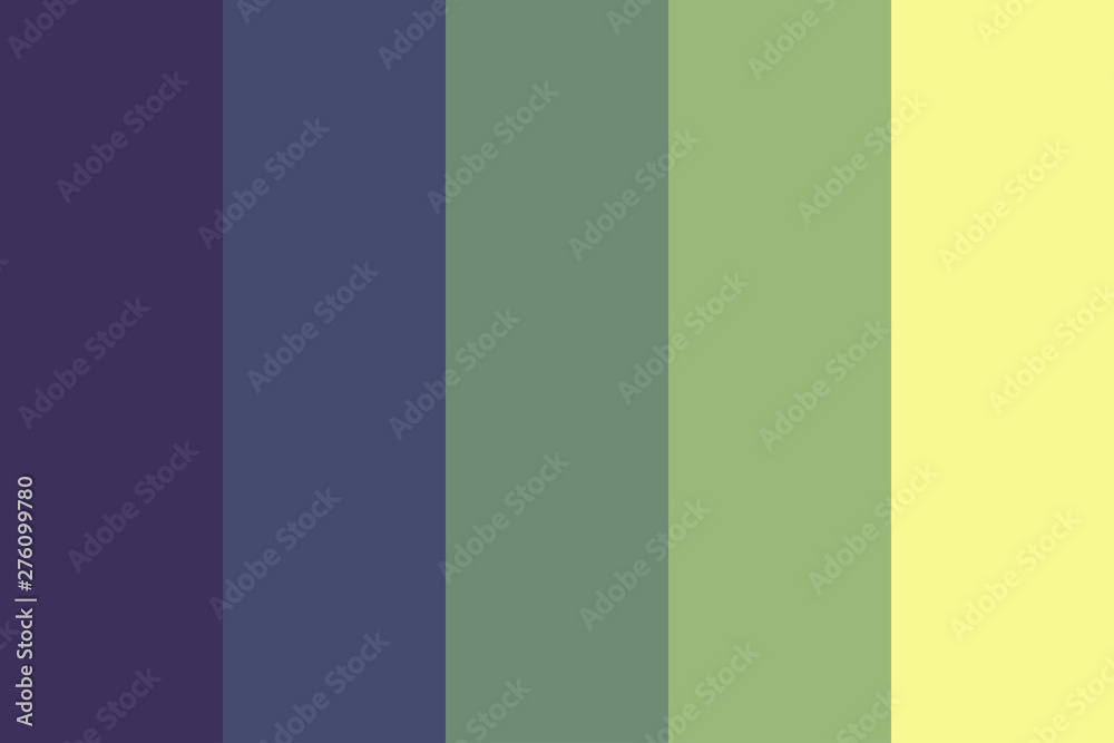 color schemes combinations palettes. Illustration CMYK colors for print