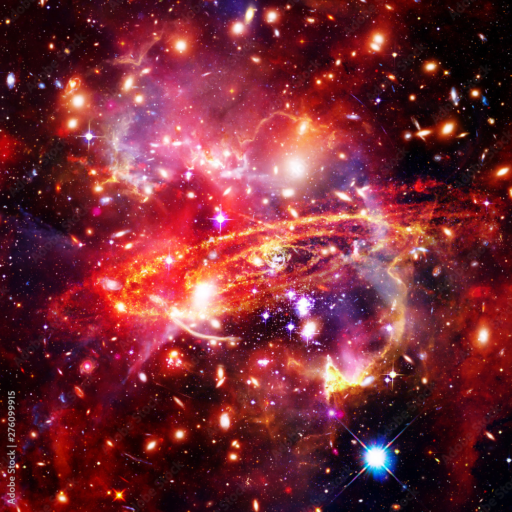 Space Background with Colorful Galaxy Cloud Nebula. The elements of this image furnished by NASA. Space Background with Colorful Galaxy Cloud Nebula. The elements of this image furnished by NASA.
