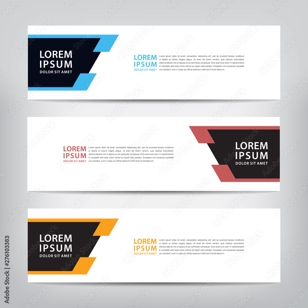 abstract banner template, vector illustration abstract banner template, vector illustration