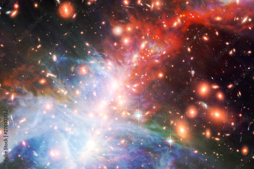 Starfield, galaxies and flares. The elements of this image furnished by NASA. Starfield, galaxies and flares. The elements of this image furnished by NASA.