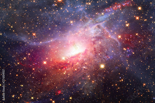 Fototapeta Naklejka Na Ścianę i Meble -  Amazing galaxy. Stars, nebula and gas. The elements of this image furnished by NASA.