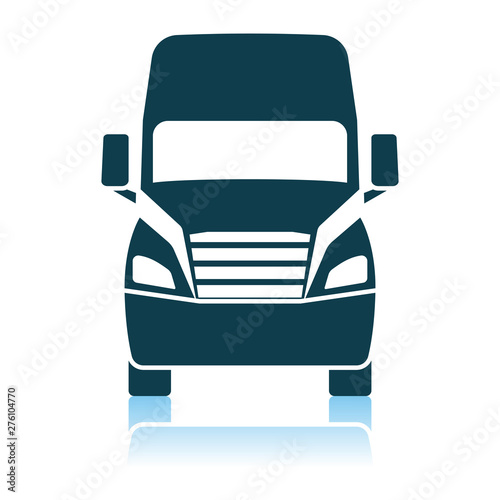 Truck Icon Front View