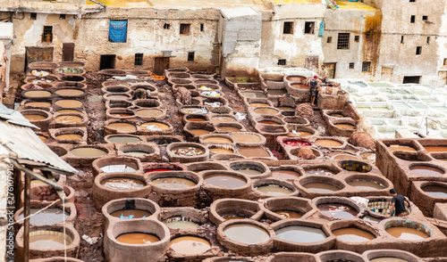 Chouara Tannery in Fez, Morocco