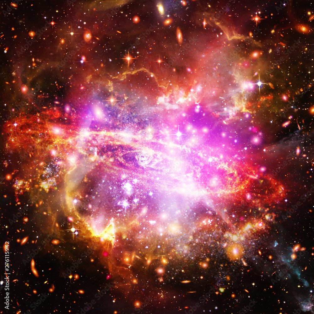 Amazing galaxy view and stars. The elements of this image furnished by NASA. Amazing galaxy view and stars. The elements of this image furnished by NASA.