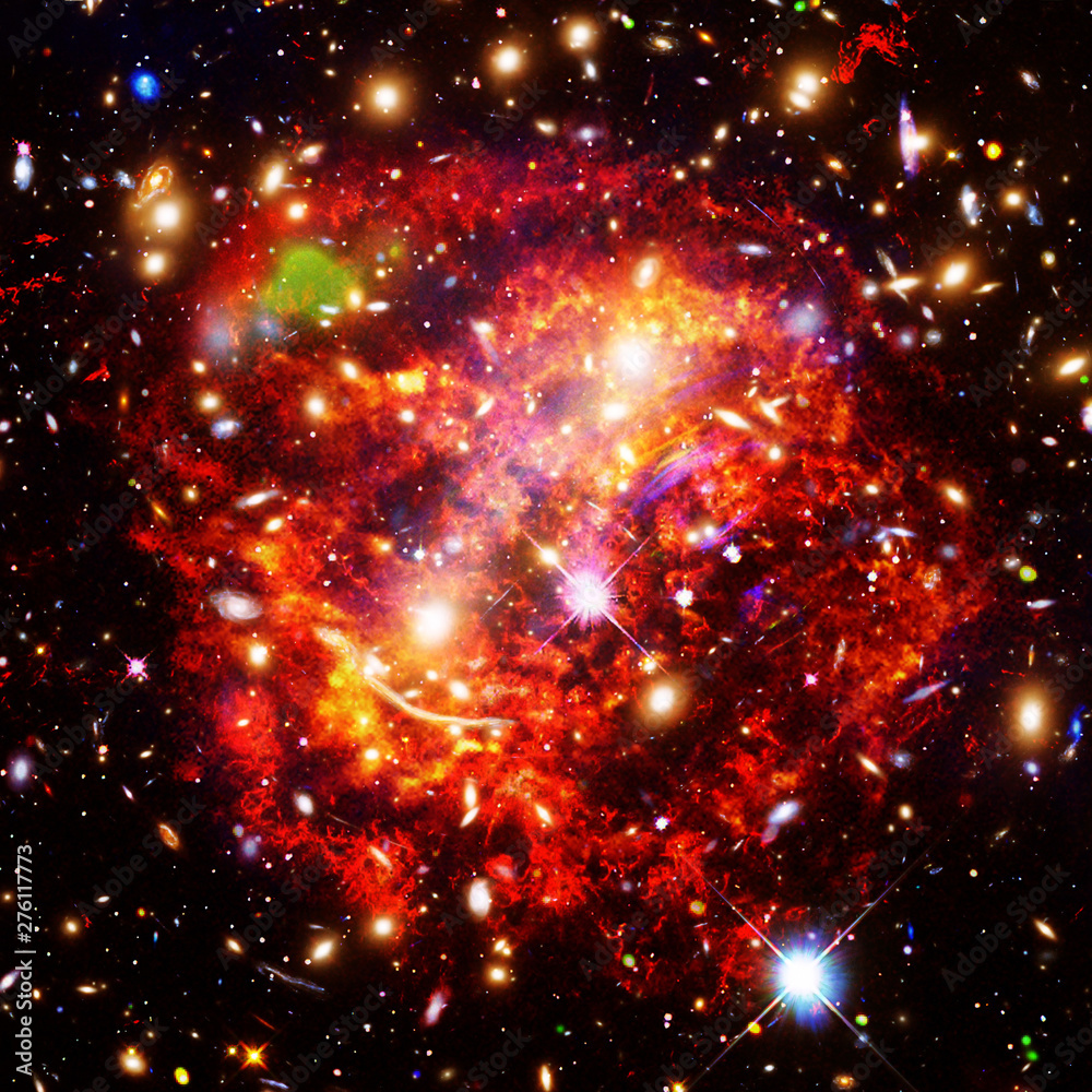 Galaxies. The elements of this image furnished by NASA. Galaxies. The elements of this image furnished by NASA.