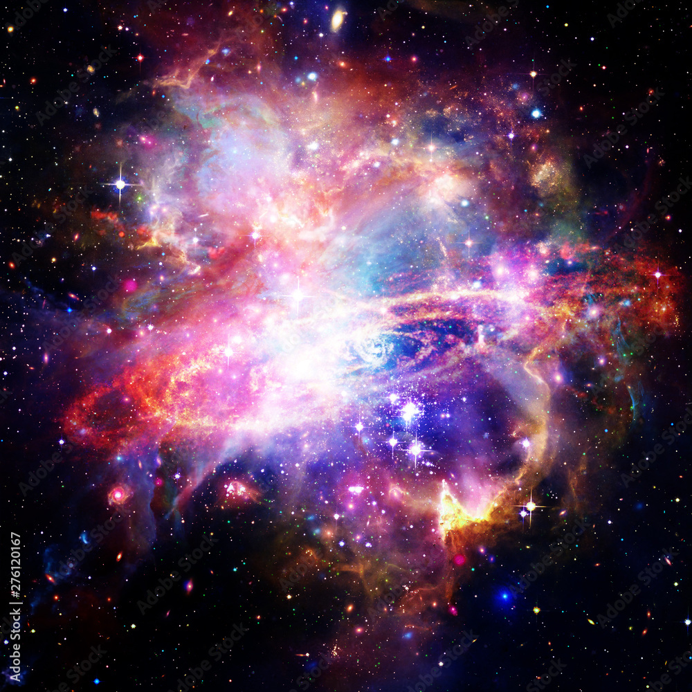 Space Background with Colorful Galaxy Cloud Nebula. The elements of this image furnished by NASA. Space Background with Colorful Galaxy Cloud Nebula. The elements of this image furnished by NASA.