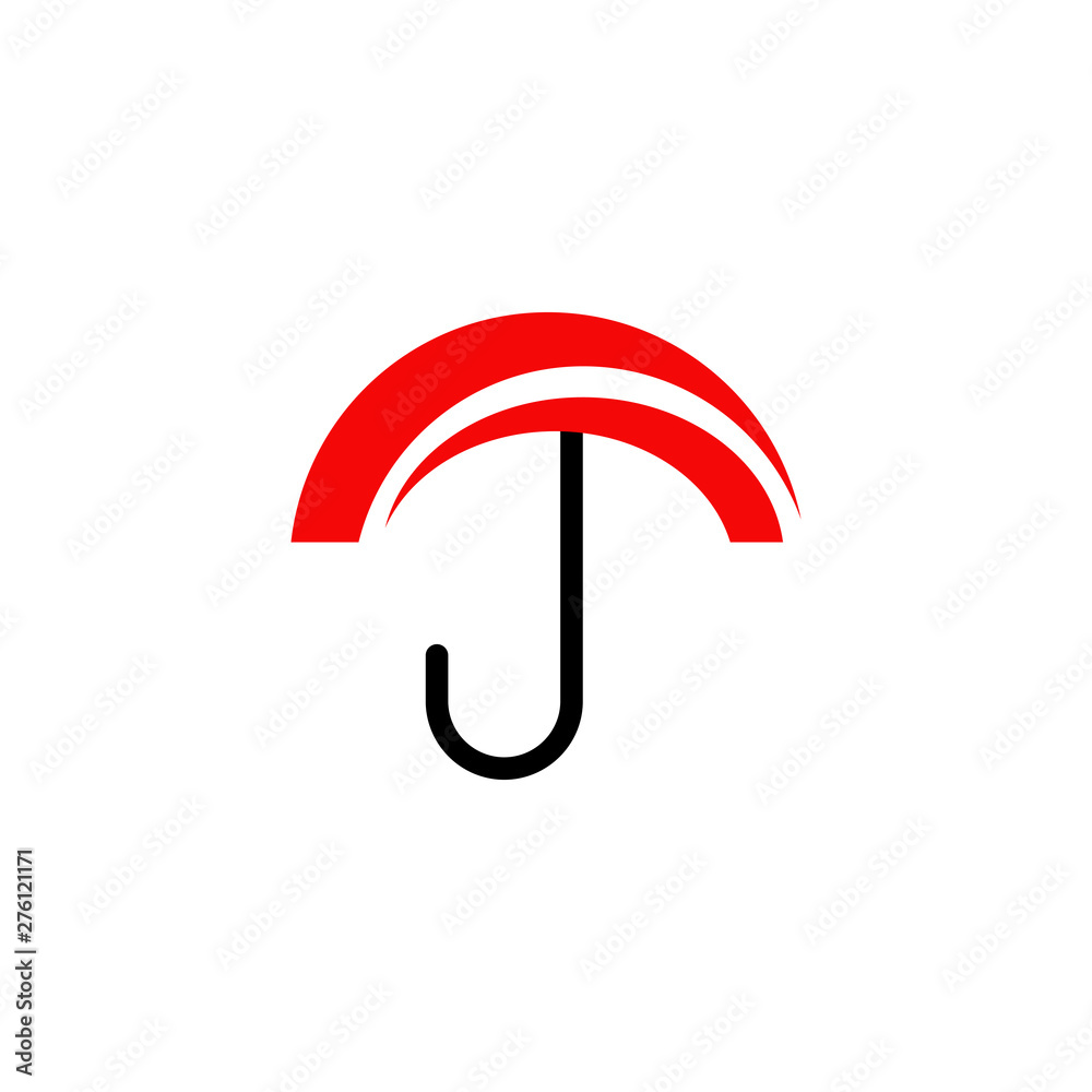 Umbrella icon logo design vector template Umbrella icon logo design vector template