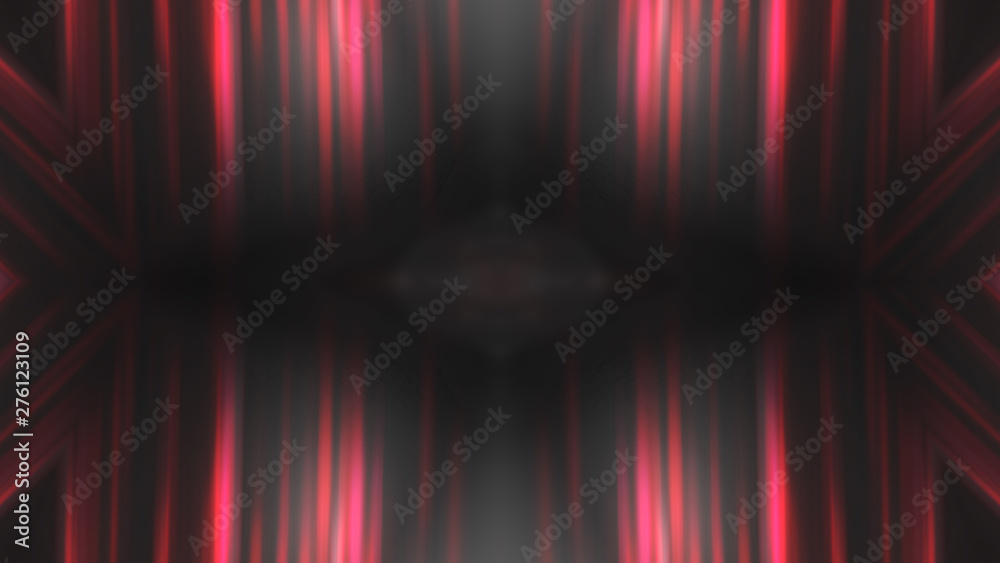 Dark abstract futuristic background. Neon lines glow. Neon lines, shapes. Red glow Dark abstract futuristic background. Neon lines glow. Neon lines, shapes. Red glow