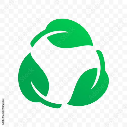 Recycling, Biodegradable recyclable plastic free label vector icon. Eco safe bio recyclable and degradable package stamp logo