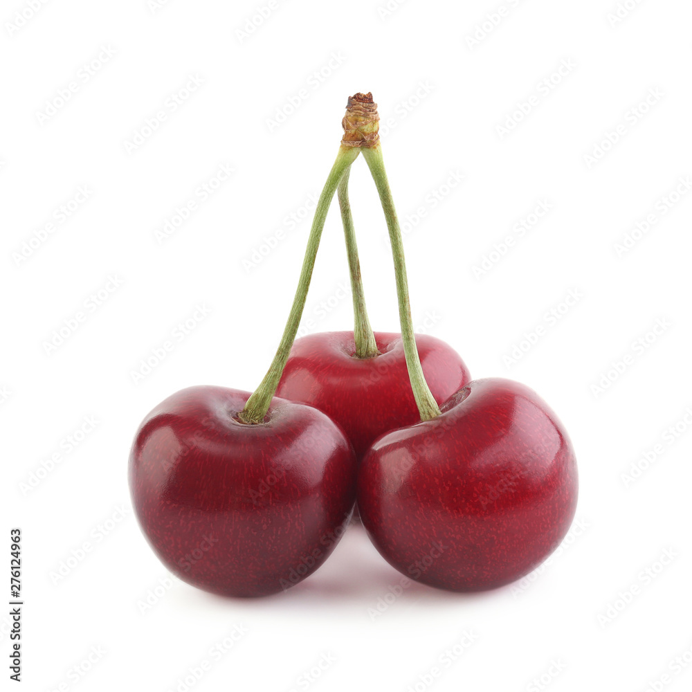 Cherries isolated on white Cherries isolated on white