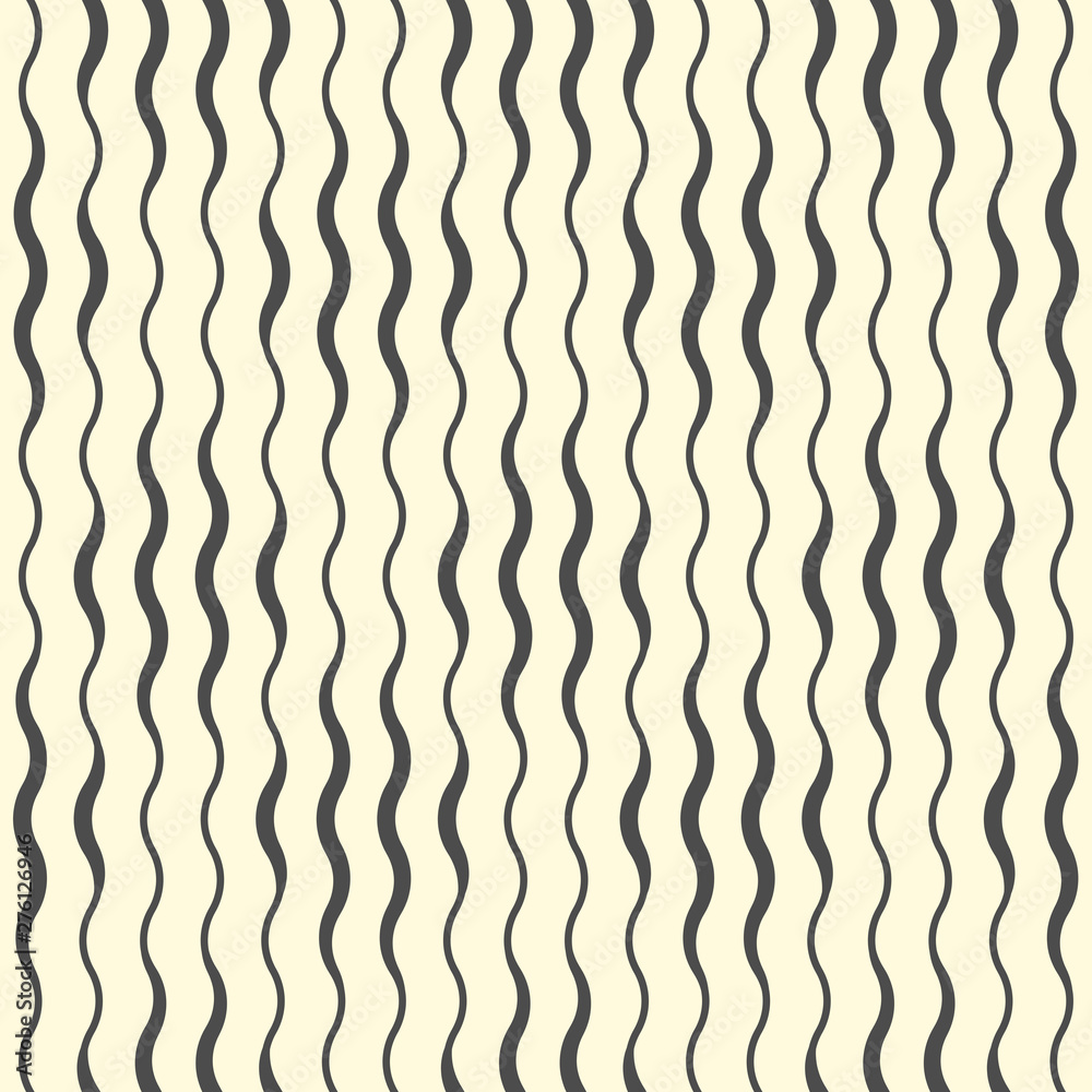 Seamless Wave Pattern. Fine Texture Design