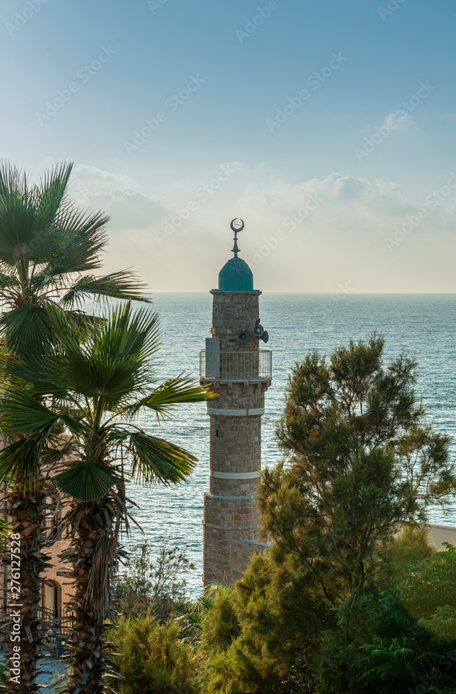 Al-Bahr Mosque in Old City of Jaffa, Tel-Aviv, Israel