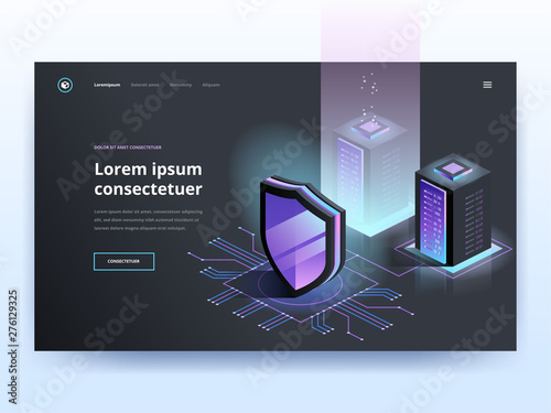 Protection network security and safe your data