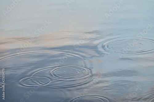 vivid reflective water surface