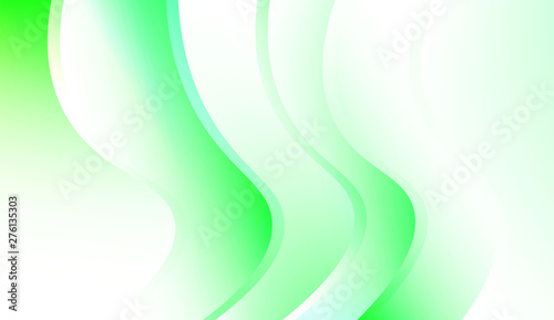 Creative Background With Wave Gradient Shape. For Template Cell Phone Backgrounds. Colorful Vector Illustration