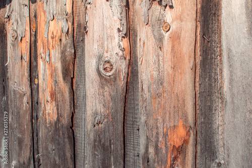 Texture of old wood, close up of wooden boards
