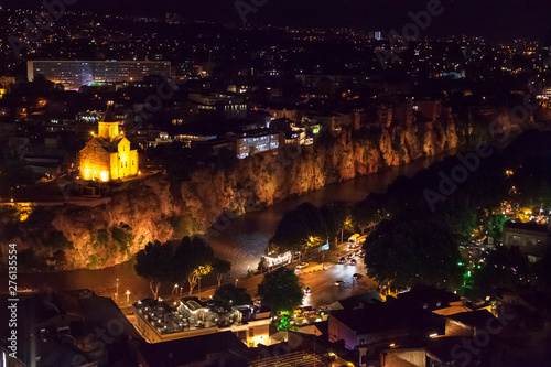 Old Town Tbilisi night view