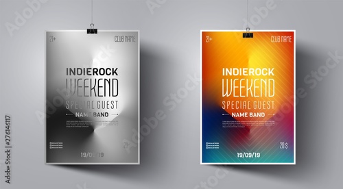 Night party poster set. Festive banner concept. Discotheque flyer set. Vector modern festive leaflet. Minimal brochure layout. Vector illustration. Poster advertising design. Night party flyer.