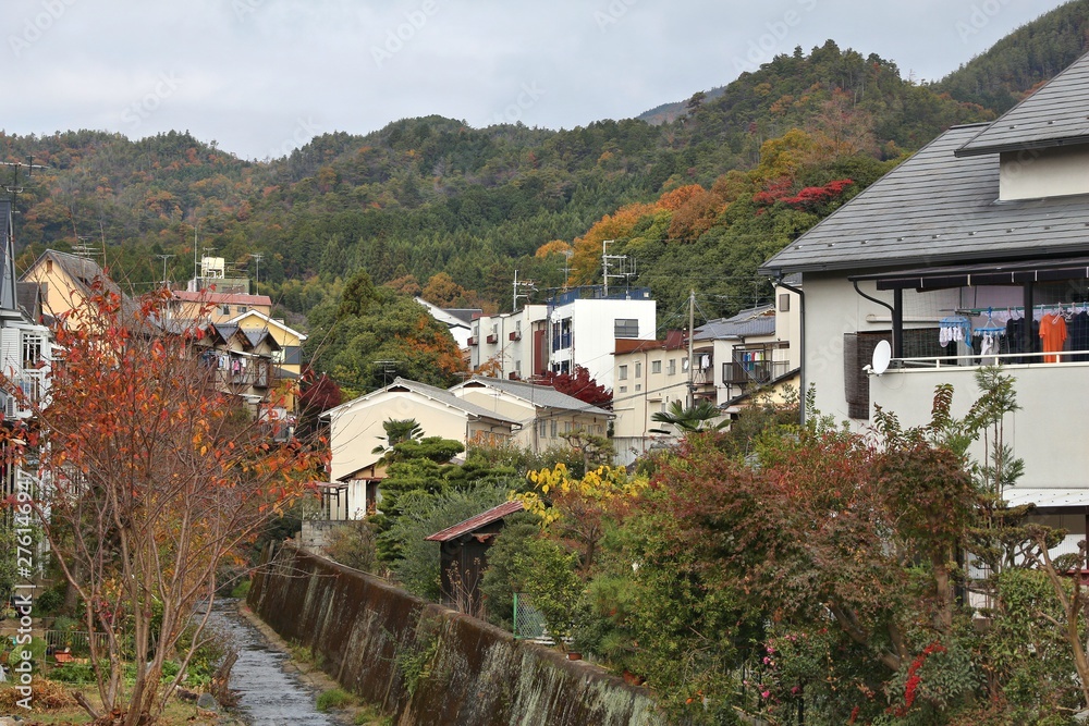Japan residential neighborhood