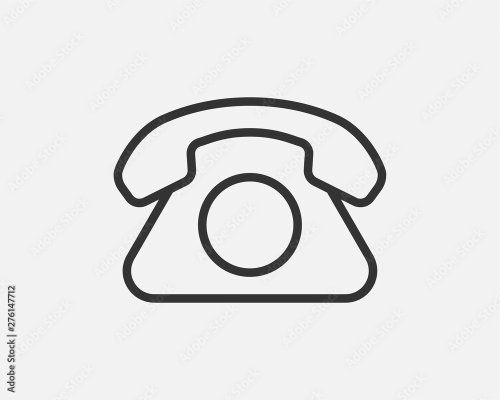 Phone icon vector illustration. Call center app. Telephone icons trendy flat style. Contact us line silhouette. Phone icon vector illustration. Call center app. Telephone icons trendy flat style. Contact us line silhouette.