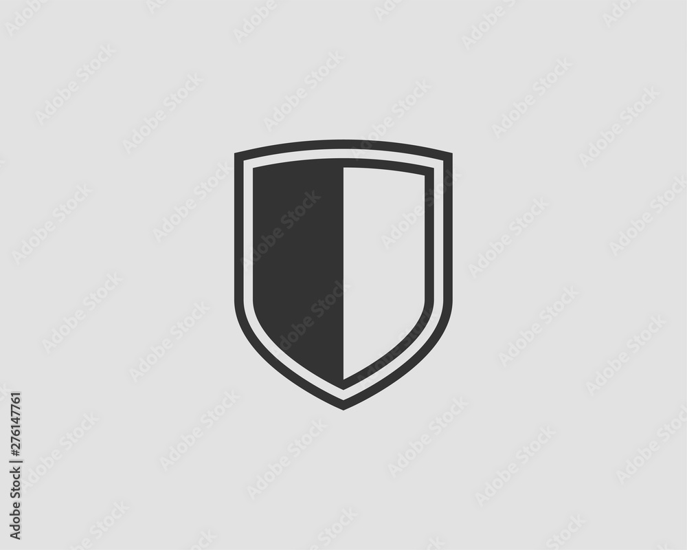 Shield icon vector. Safe and protect logo. Shield icon vector. Safe and protect logo.