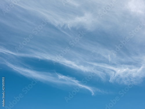 Blue sky with white clouds ...