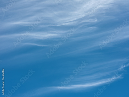 Blue sky with white clouds ...