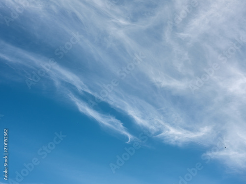 Blue sky with white clouds ...