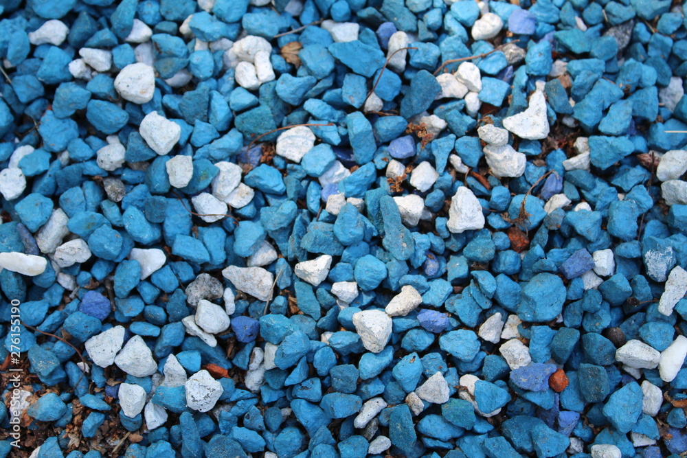 Blue stones background Blue stones background