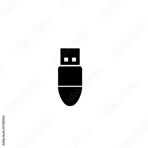 Flashdisk icon. Offline device sign