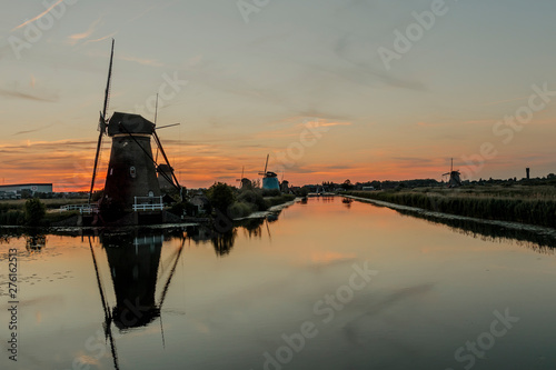 Windmühlen Kinderdijk Nord-Hollan