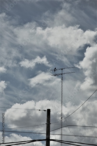 Konstfotografi Aquí en las nubes