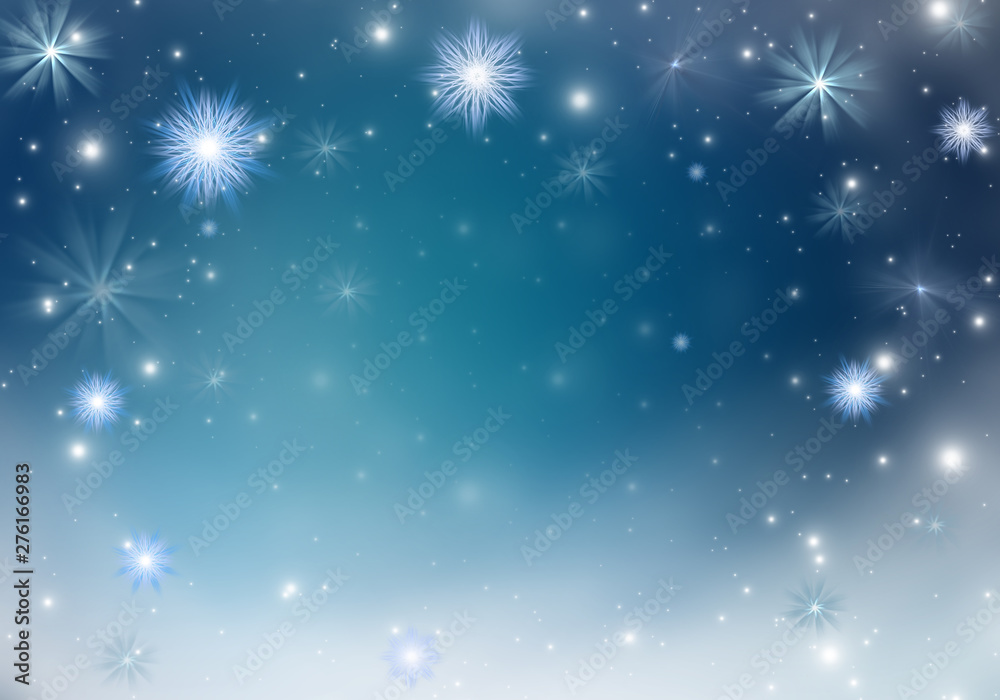 Blue christmas background Blue christmas background