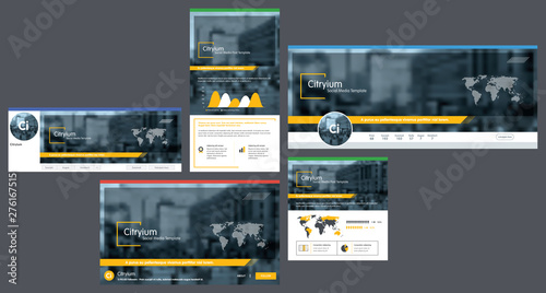 Social media cover header template, social media post.