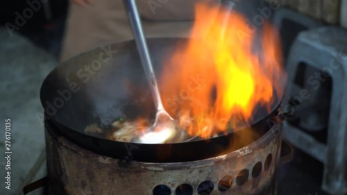 hawker food at malaysia street photo