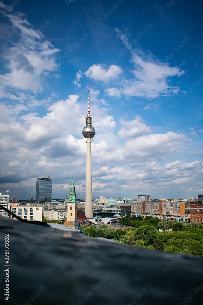TV tower in Berlin.