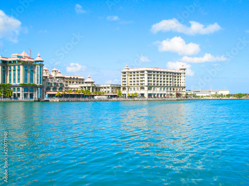 Foto Port Louis, Mauritius, waterfront view.