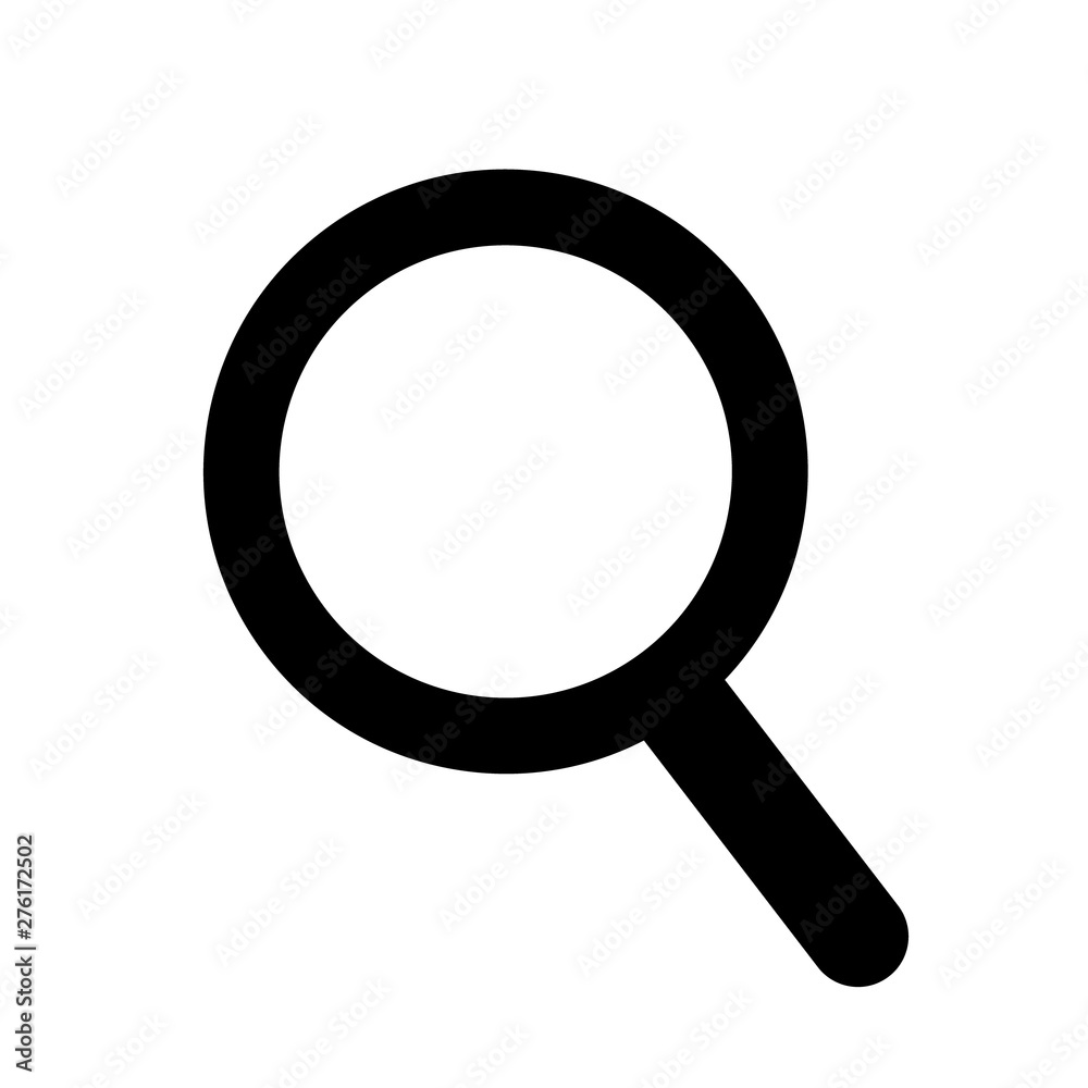 Search icon. Vector magnifier icon. Design element for search bar. Search icon. Vector magnifier icon. Design element for search bar.