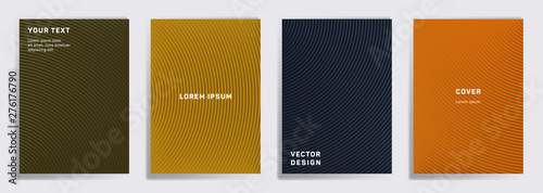 Radial semicircle geometric lines patterns.