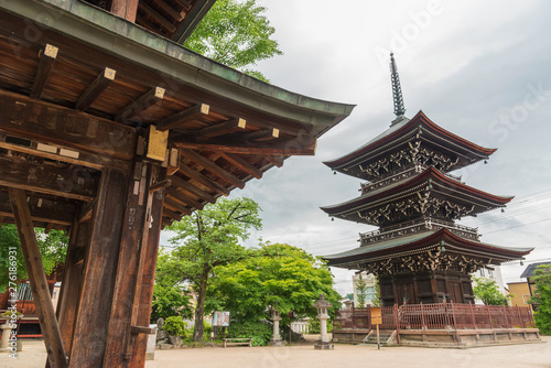 kokubunji (Kokubun Temple) in Takayama city, Japan photo