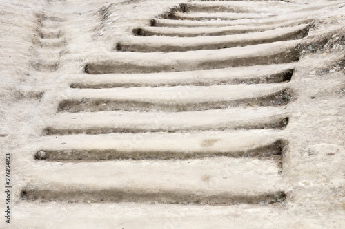 Old stone stairs