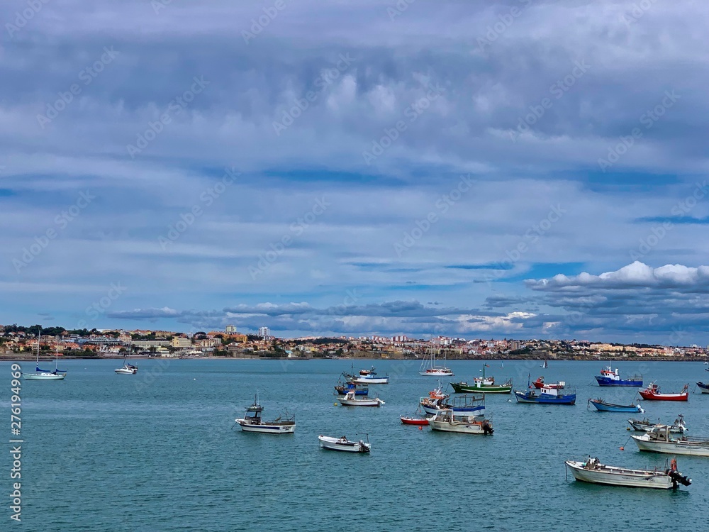 boats in the bay