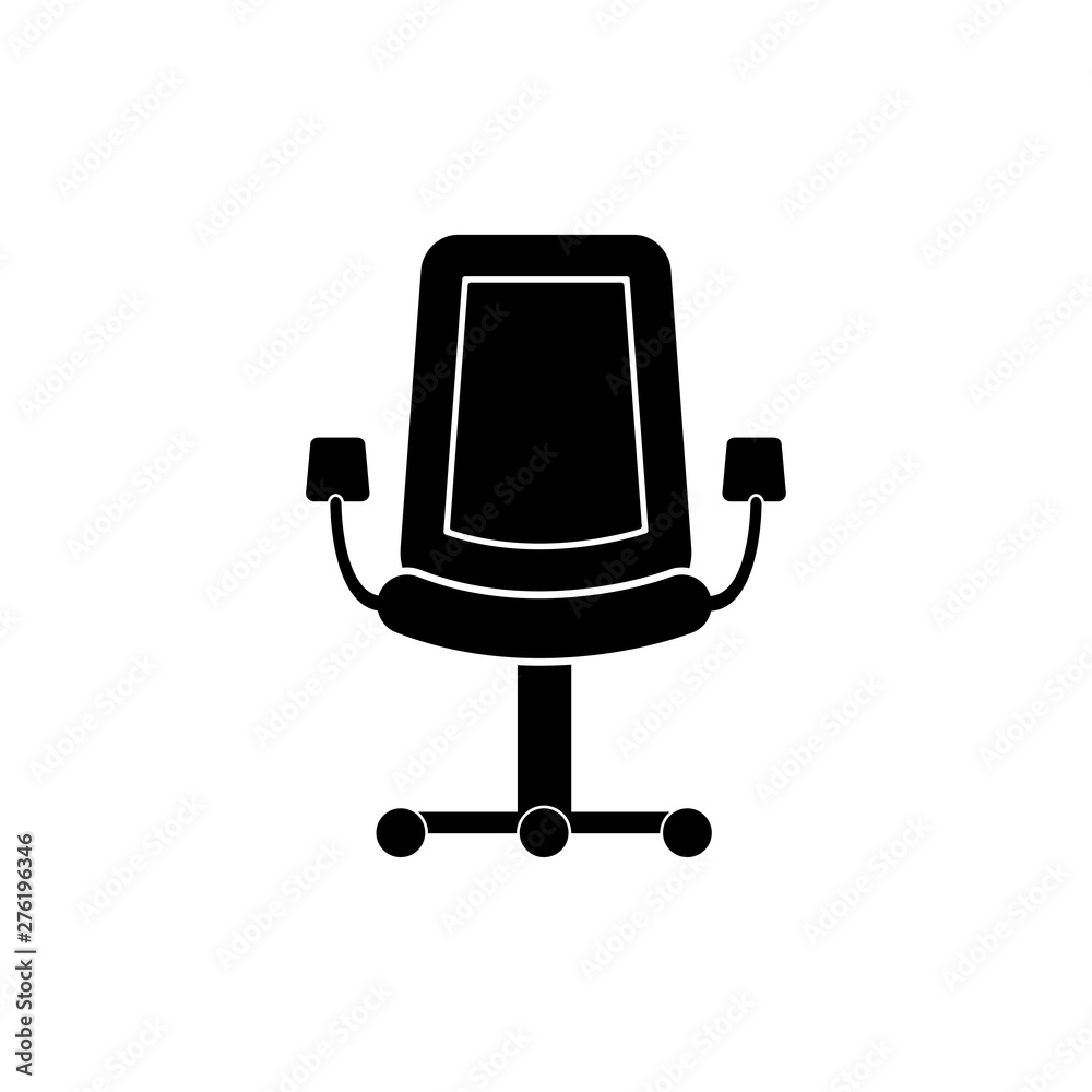 Office chair icon vector illustration - Vector Office chair icon vector illustration - Vector